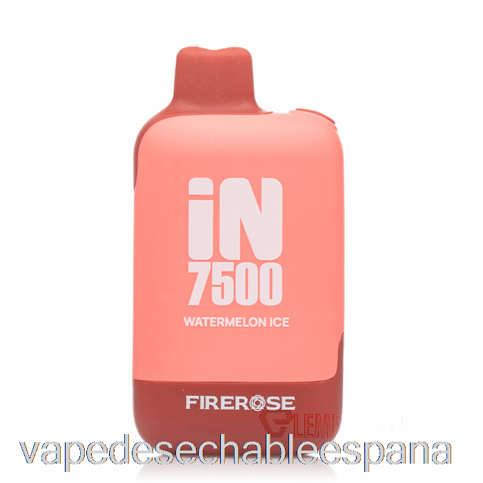 Vape España Firerose En 7500 Hielo De Sandía Desechable